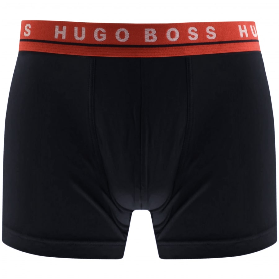 Alternative Image for ProductBOSS Underwear Triple Pack Boxer Trunks Black3
